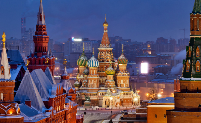  Book first or business class tickets to fascinating Moscow to see Red Square and the Kremlin. - IFlyFirstClass